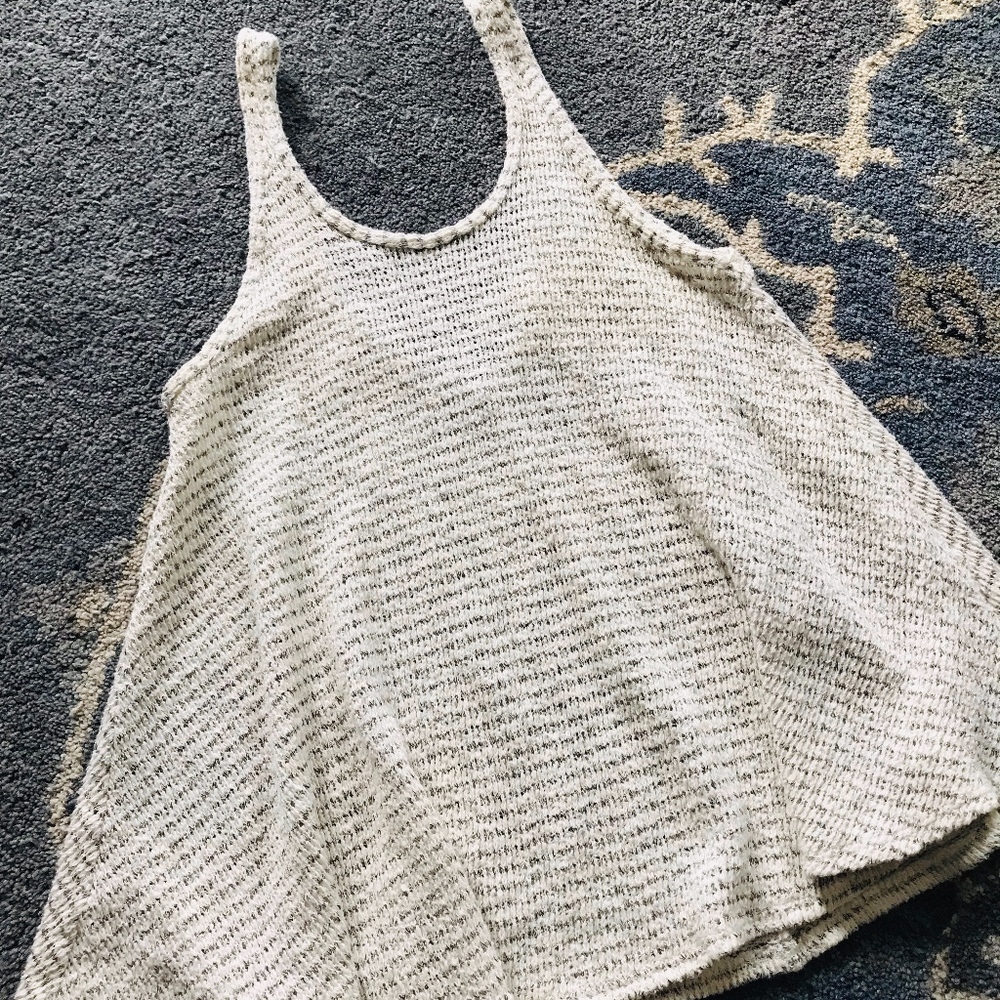 Crochet Flowy Tank by PPLA Clothing